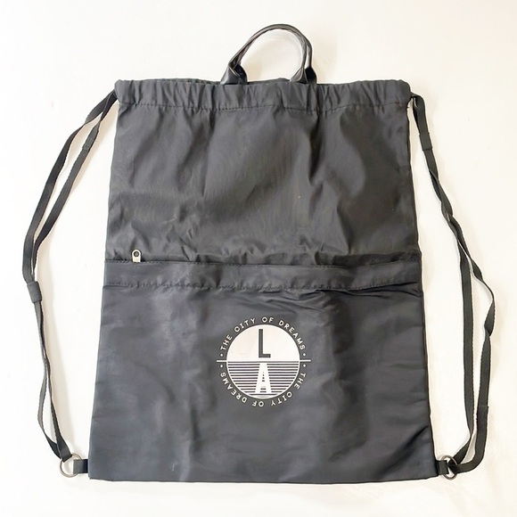 LA The City of Dreams black drawstring bag - Picture 1 of 2